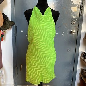 NWT Amanda Uprichard Kimball Chain Dress in Size S